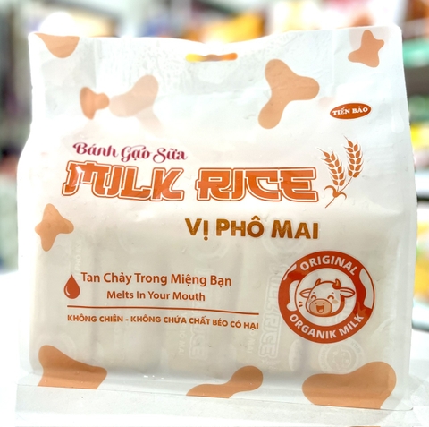 Bánh gạo sữa vị phô mai Tiến bảo, gói 240g