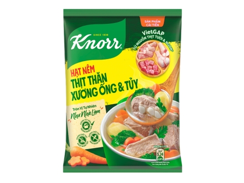 Hạt nêm Knorr thịt thăn, xương ống tủy, gói 170g