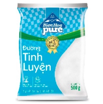 Đường tinh luyện Biên Hòa Pure, gói 500g