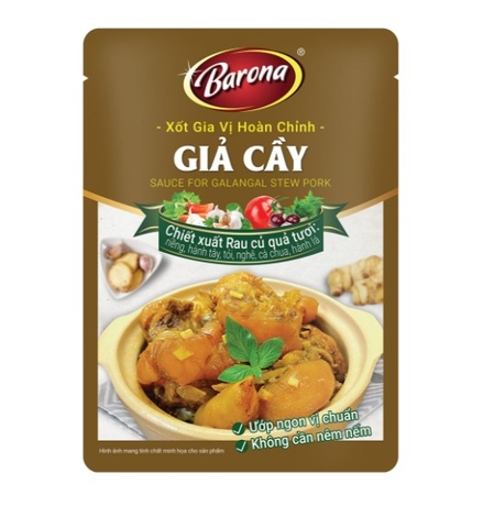 Gia vị giả cầy Barona, gói 500g