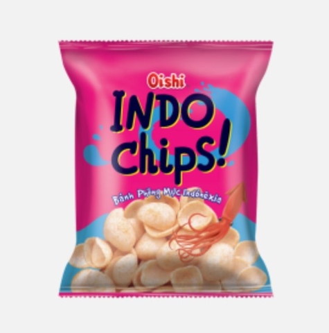 Snack phồng mực Oishi, gói 45g