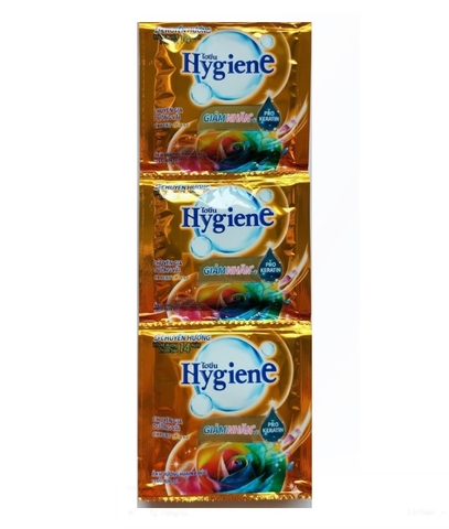 Nước xả vải Hygiene Thái Lan gói màu vàng