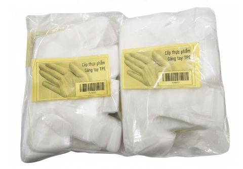 Găng tay nilon dùng một lần
