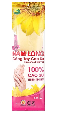 Găng tay cao su Nam Long size L
