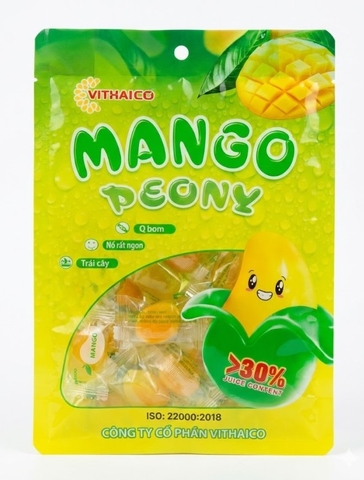 Kẹo dẻo Mango Peony Việt Thái, gói 270g
