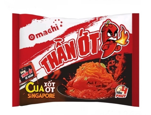 Mì Omachi cua xốt ớt 126g