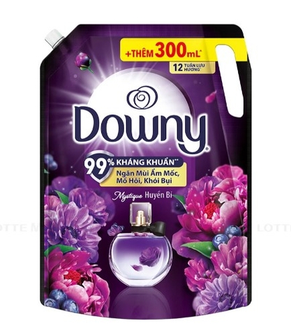 Nước xả vải Downy hương huyền bí, túi 2.5L