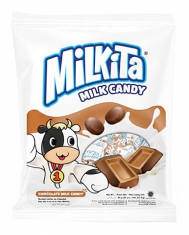 Kẹo sữa mềm Mikita vị chocolate, gói 90g