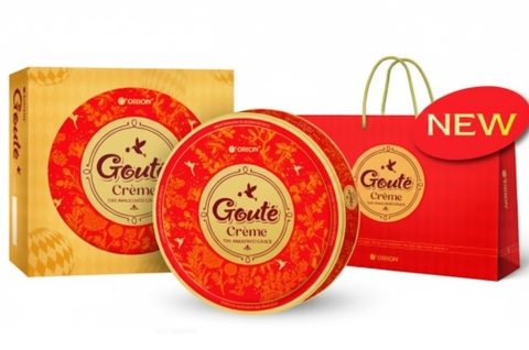 Bánh Goute 22P mix 3 vị hộp thiếc