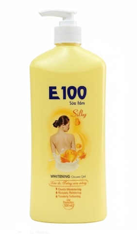 Sữa tắm E100 làn da trắng mịn màng 520ml