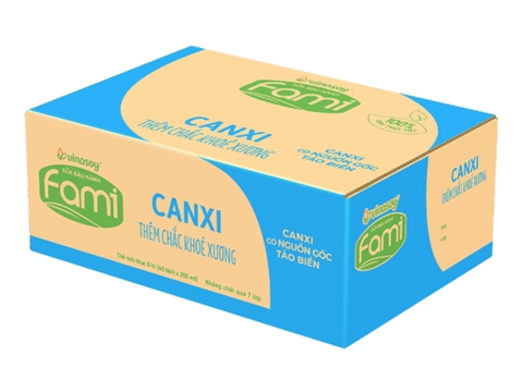 Sữa Fami Canxi, bịch 200ml