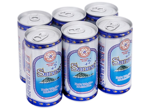 Yến Sanest không đường (lon)