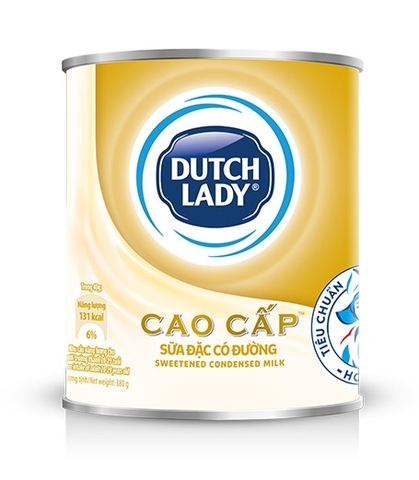Sữa đặc Cô gái Hà Lan, lon Vàng