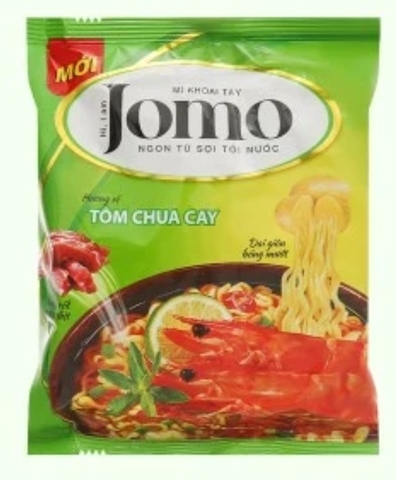Jomo - mì khoai Tây tôm chua cay