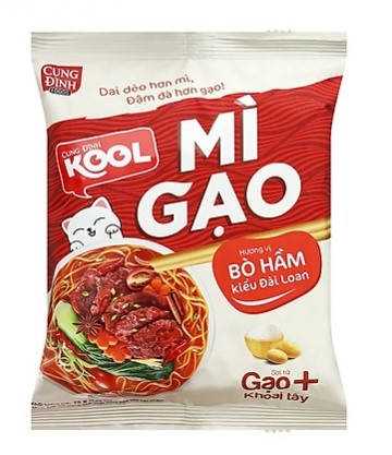 Mì gạo Cung Đình vị Bò hầm (gói) 77g