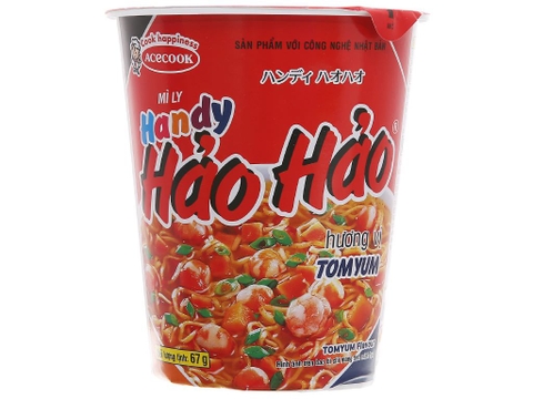 Mì tôm Hảo Hảo, mì ly Handy
