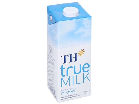 Sữa TH True Milk (ít đường) 1L