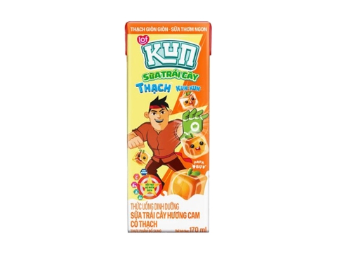Sữa Kun hương socola lúa mạch có thạch, 170ml