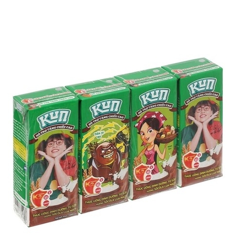 Sữa Kun hương Socola lúa mạch, 110ml