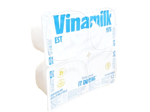 Sữa chua Vinamilk, ít đường