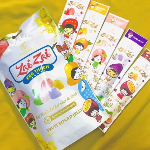 Kẹo Thạch Zai Zai hương trái cây, 320g
