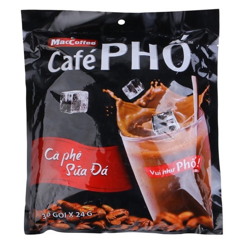 Cà phê Phố sữa đá, bịch
