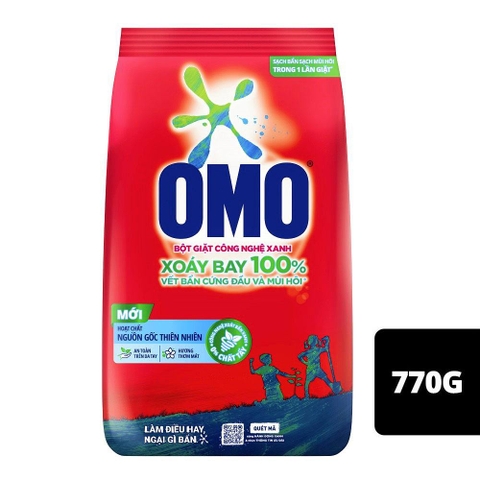Bột giặt Omo (đỏ) 770g
