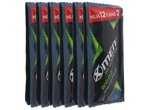 Dầu gội nước hoa, X Men wood, dây, 5g
