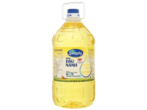 Dầu ăn đậu nành Simply 5 Lit