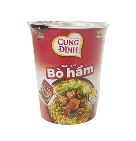 Mì Cung Đình hương vị bò hầm, ly 65g