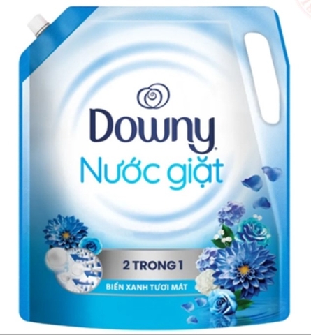 Nước giặt Downy 2 trong 1 hương biển xanh tươi mát 2.7kg