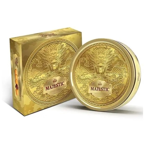 Bánh Majestic Rồng vàng hộp thiếc 382g