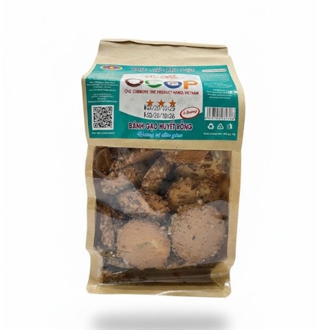 Bánh Sampa ít đường, bánh gạo huyết rồng, gói 300g