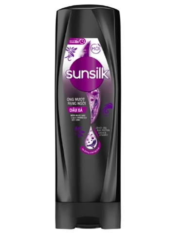 Dầu xả Sunsilk óng mượt rạng ngời, chai 140g