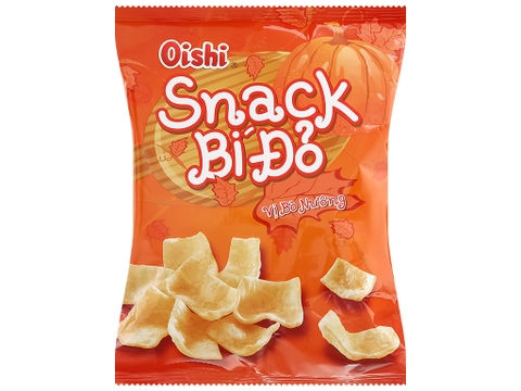 Snack bí đỏ vị bò nướng Oishi gói 34g