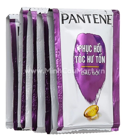 Dầu gội Pantene phục hồi tóc hư tổn, gói 6ml