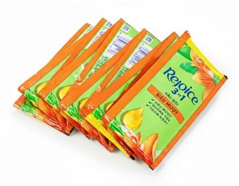Dầu gội Rejoice siêu mềm mượt, gói 5.8ml x 10 gói