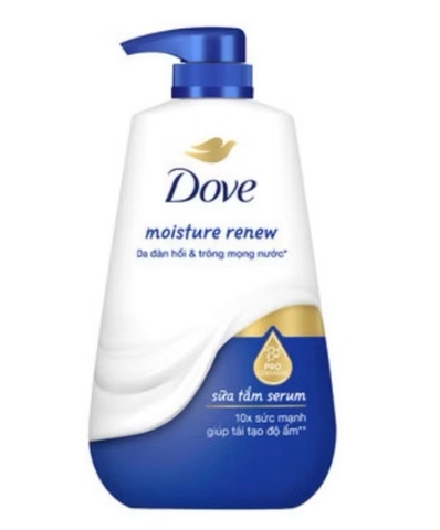 Sữa tắm dưỡng thể Dove da đàn hồi, trông mọng nước, 500g