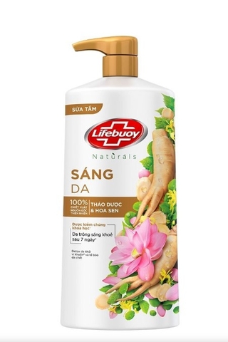 Sữa tắm Lifebuoy bảo vệ khỏi vi khuẩn Thảo Dược & Hoa Sen 800g
