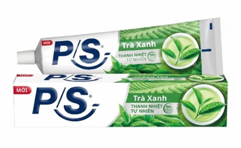 Kem đánh răng PS trà xanh, tuýp 230g