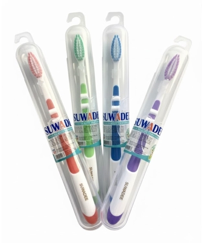 Bàn chải đánh răng SUWADEE đầu lông mềm, mịn