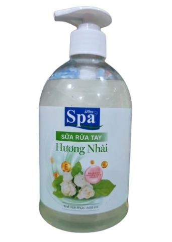 Sữa rửa tay Ultra Spa hương Nhài, chai 500ml