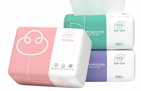 Khăn giấy rút Top gia (300 tờ)