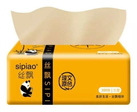 Giấy ăn gấu trúc, gói 300 tờ