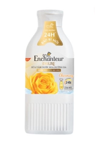 Sữa tắm nước hoa dưỡng da Enchanteur Charming 180g