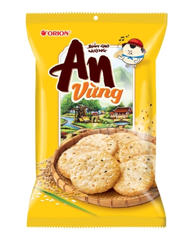 Bánh gạo nướng An vị Vừng, gói 115g