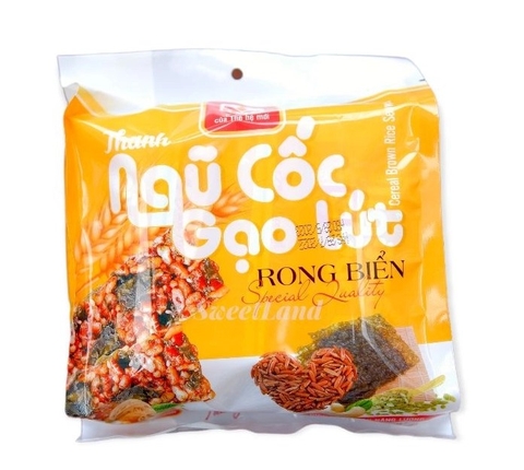 Bánh ngũ cốc gạo lứt chà bông Gia Phát