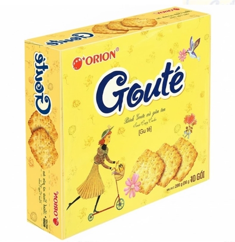 Bánh Gocute mè giòn tan (10 gói, 39,6g)