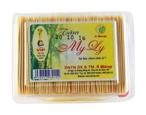 Tăm nhọn hộp cao cấp My Ly