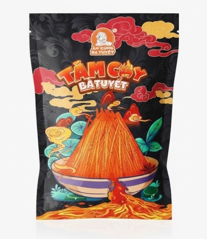 Snack tăm cay bà tuyết 56g